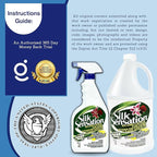 Sparkle Plenty Silk Sensation Artificial Flower & Plant Leaf Cleaner and Shine -Fake Flower Dusting Spray -Silk Plant Cleaner Spray No Wipe -Drip Dry Cleaning Supplies for Artificial Tree, Bundle of 2