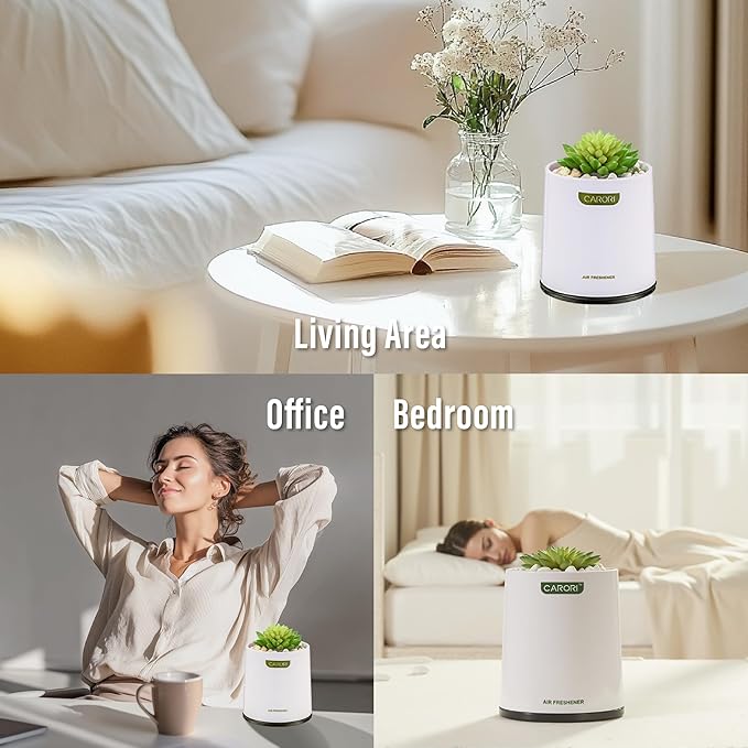 2 Pack Artificial Succulent Plants with Subtle Lemon, Faux Indoor Plants for Home Decor, Small Fake Plant for Bathroom, Bedroom, Office Decor, Aesthetic Room Accessories, Housewarming Gift