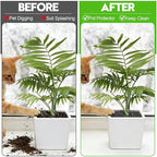 16 Pack Plant Pot Grids - 11.8 Inch Cuttable Soil Cover Protector from Cats, Animals Digging Stopper, Indoor Plant Pot Soil Guard for Outdoor Garden Balcony
