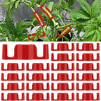 40 Pack LST Plant Training Clips – Durable & Reusable Stem Support for Low-Stress Training – Fits All Growth Stages