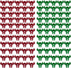 100 Pack Plant Training Clips, 90 Degree Plant Stem Benders, Low Stress Training Clips for Flowers and Vegetables, Round Style Plant Branch Training Clips, 50 Red and 50 Green
