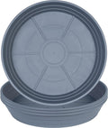 LWALRS Plant Saucer 14 Inch 4 Pack 6 8 10 12 14 16 18 20 25, Plastic Plant Trays for Pots，Extra-Deep Plant Water Dray Tray, Bird Bath Bowl, Heavy Flower Plant Saucers Indoors and Outdoor No Holes