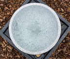 Tenaya Granite Vortex Fountain w/LED Lights: Stylish Whirlpool Water Feature. Hand-Crafted Modern Design, Adjustable Pump. HF-V01-14LT by Harmony Fountains