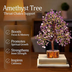 Amethyst Crystal Tree - Bonsai Trees, Balancing Tree, Crystal Gifts for Women, Crystal Tree for Positive Energy, Crytals and Gemstones, Crystals Gifts