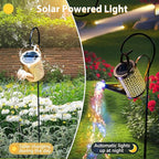 SRNPMIU Solar Watering_Can Light, Solar Yard Decorations Outdoor, Garden Decor Lights, IP65 Waterproof Hanging Lantern Lights, Flower Bed Decor, Gifts for Grandma, Women, Mom