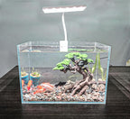 Novelsite Fish Tank Decoration- Cliff Bonsai Trees with Faux Moss- Aquarium Decoration Aqua scaping- Made of Sandstone-Goldfish Betta Fish Tank Decor