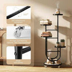 4 Tiered Tall Plant Stand, Corner Display Rack, Multi-tier Planter Holder for Indoor Living Room Balcony Garden Patio