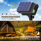 btfarm 4 Pack Solar String Lights Outdoor - 320LED 132FT Solar Fairy Lights Outside Waterproof 8 Modes, Copper Wire Solar Powered Twinkling Lights for Tree Garden Christmas Wedding Party Decoration