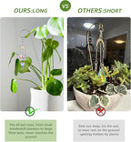 HDCRYSTALGIFTS 4 Pack Crystal Sun Catchers with 13.5'' Small Trellis for Potted Plants Indoor Plant Stake Suncatcher Decoration for Home Window Garden, Sliver