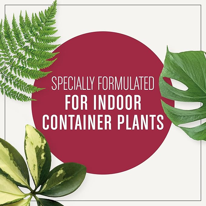 Miracle-Gro Houseplant Potting Mix - Fertilized Indoor Plant Soil for Containers, Designed to be Less Prone to Gnats, 4 qt.