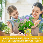 Mother’s Day Gift for Mom – TickleMe Plant – Moves When Touched – Grows Pink Flowers – “I’m Tickled You’re My Mom” – Unique Gift from Kids – Easy Indoor Kit