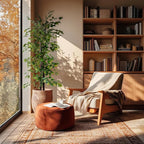 BLAINE | Ficus 39in | Decorative Artificial Plants | Large Artificial Plant | Artificial Plants for Indoor/Outdoor use | Realistic Decorative Artificial Plant for Home