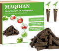 MAQIHAN 100 Grow Sponges for Hydroponics - Seed Pods for Garden Seed Starter Pods Growing System Plant for Seed Plugs Garden Cube Sponges Replacement