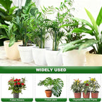 10pack Adjustable Plant Support Pole Stackable Indoor/Outdoor Support Pole with Clamps, Suitable for Supporting Monstera and Climbing Plants, Garden Accessories, Perfect Replacement for Plant Stakes