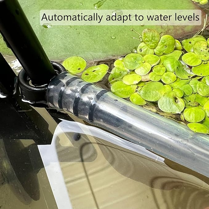 HOZOE Floating Plant Fence for Aquarium, Separates Plants, Automatically Adjusts Height with Water Level, Suitable for Most Aquariums. (1 PCS)