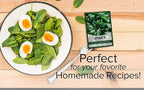 Gardeners Basics, Bloomsdale Spinach Seeds for Planting is A Great Heirloom, Non-GMO Vegetable Variety- Great for Indoor, Outdoor and Hydroponics Gardening