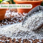 Perlite, 8QT Premium Organic Perlite for Plants, Enhances Soil Drainage and Aeration, Perfect Perlite for Plants Indoor & Outdoor, Horticultural Perlite for Gardening, Perfect for Potting Mixes