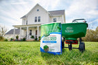 Scotts Turf Builder Grass Seed Sun and Shade Mix - Grass Seed Plus Lawn Fertilizer and Soil Improver, Covers Up To 6,400 sq. ft., 16 lb.