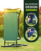 KVR Garden Bench for Kneeling and Sitting Foldable Garden Kneeler and Seat Heavy Duty, Gardener Gifts Ideas for Women Mom Grandma