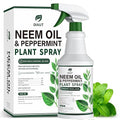 Neem Oil Spray for Plants with Peppermint Oil, Easy Ready to Use Natural Plant Wash and Foliage Care for Indoor and Outdoor Plants, Gardens, Houseplants & Vegetables, 16 oz