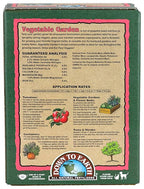 Down To Earth All Natural Fertilizers Organic Vegetable Garden - Plant Food for Vegetables, Herbs, Greens and Raised Beds 4-4-4, 5 lb