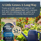 Organic Plant Magic - Fast-Acting Water Soluble Plant Food - All-Purpose Fertilizer Concentrate for Flower, Vegetable, Herb, Fruit Tree, Garden & Indoor Houseplants [One 1/2 lb Bag]