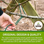 Bio-Stretch Soft Garden Plant Ties for Indoor & Outdoor Plants - Strong & Stretchy Cut-to-Length Plant Tape for Climbing Plants, Tomato Vines & Home Gardening (130 ft / 40M)