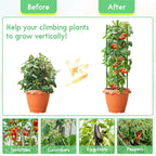 Riare 4 Pack 4 FT Tomato Cages for Garden- 48inches Heavy Duty Tomato Stakes and Supports, Adjustable Tall Tomato Plant Support Trellis for Pots, Raised Garden Bed, Climbing Vegetables Plants
