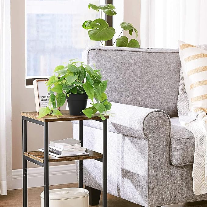 AceList 2 Pack Fake Plants Decor, Artificial Plants for Home Decor Indoor, Fake Ivy Potted Plants for Shelf Decor Realistic Faux Plants Indoor with Pot for Home Living Room Bedroom Office Decoration
