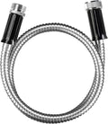 Beaulife Metal Short Garden Hose 3ft Connectors, Drainage Hose for Dehumidifier Small Water Hose Extension High Pressure Bib Reel Extender, Drinking Water Hose for RV Outdoor