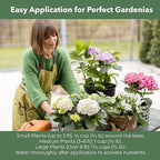 GARDENWISE Slow Release Hydrangea Fertilizer with Iron & Sulfur – Indoor & Outdoor Soil Acidifier for Miracle Growth (4 qt)