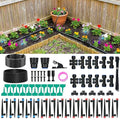 Drip Irrigation System for Garden, 2026 Upgraded Automatic Plant Watering Kit with Quick Connect PE Tubing, 30 Water-Saving Adjustable Drip Emitters for Yard, Lawn, Raised Bed & Greenhouse (100FT)