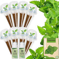 Herb Seed Pods Kit Hydroponic - Refill Pod for All Indoor Garden, 8 Grow Pods with Seeds of Peppermint & Plant Food, Compatible with All Hydroponics Growing Systems