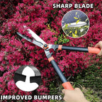 YRTSH Loppers Hedge Shears & Pruners Combo Set 3-Piece Hedge Clippers, Heavy Duty Tree & Shrub Care Kit for Yard, Lawn & Garden, Professional Branch Cutter Tree Trimmer for Indoor & Outdoor Gardening