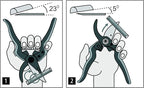 FELCO 160L Pruning Shears – 8.9" Lightweight Swiss-Made Garden Clippers for Large Hands | Garden Tool Cutter with Precision Bypass Blade, Fiberglass Composite Handles, Replaceable Parts
