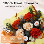 Vrioca Flowers for Delivery, Preserved Flowers Bouquets, Birthday Gifts for Women Mom