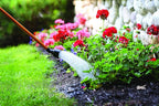 Dramm One Touch Rain Wand Watering Wand – 30 Inch Garden Watering Wand with Thumb Control Valve – Gentle Shower Spray for Plants, Flower Beds & Hanging Baskets – Orange
