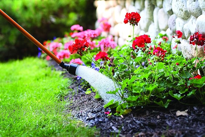 Dramm 14804 One Touch Rain Wand with One Touch Valve, 30-Inch, Green