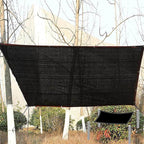 Shade Cloth for Plants Outdoor Pergola Shade Cover Multifunctional Rectangular Shade Sail, Mesh Breathable Shade for Greenhouses, Courtyards and Flowers Plants,black-6x6m