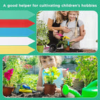 2000 Pcs Plastic Plant Labels 4'' Garden Plant Markers Nursery Name Tags Waterproof Pot Label Stakes Planting Sticks for Seeds Summer Outdoor Indoor Garden Flowers(Mix Color)