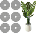 6 Pcs Plant Pot Grids-Cuttable Plant Pot Soil Covers Protectors from Animals-Indoor Plant Pot Soil Guard for Outdoor Garden Plant Protection (11.8in-6pcs)