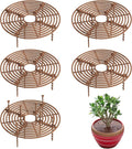 5 Pcs Plant Pot Grid, 7.48" Cuttable Plant Pot Soil Covers Protectors with 40 Stakes, Keep Cats Out of Indoor Potted Plants (5Pcs 7.48")