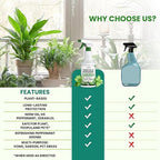 Neem Oil Spray for Plants with Peppermint Oil– Gentle Leaf Maintenance for Indoor and Outdoor Greenery, 16oz