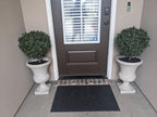 kyesyes Artificial Boxwood Ball Bush 27" Tree BLONYUVC UV Resistance Rated with Spike. Easy to Push in The Ground.Plant Looks Great in a Planter Anywhere. Indoor/Outdoor Decor 4 Pack