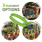 Solar Drip Irrigation System, 8W Powered Auto Watering Kit for 30 Pots, HD LED Display with 22 Timing Modes, Anti-Siphoning & IPX5 Waterproof, Suitable for Outdoor Garden, Balcony & Greenhouse
