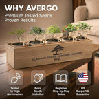 Bonsai Tree Kit for Beginners – 5X Unique Japanese Bonzai Trees, Complete Indoor Bonsai Starter Kit for Growing Bonsai Plants w/Tools & Planters – DIY Christmas Gardening Gifts for Mom