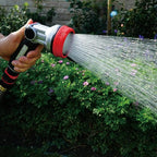 Eden 98653 Pro Metal 6-Pattern 18” Watering Wand and Metal Garden Nozzle Value Bundle