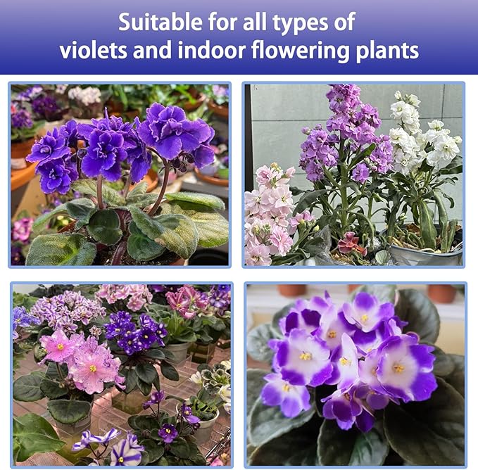 African Violet Potting Soil Mix 10qt, Pre-Mixed Acid Soil Ideal for African Violets to Ensure Optimal Nutrient Uptake and Vibrant Blooms