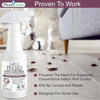 Pest Control by Premo Guard – 32 oz– Insect & Pest Spray – Bug, Roach, Fleas, Fruit Fly, Ant, Spider Killer – Effective Plant Based Formula – Child and Pet Safe – Best Natural Protection