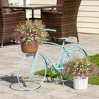 ADXORA Artificial Fake Flowers for Outdoor Decoration 12 PCS Faux Silk Daisy Flowers for Outdoor Planters Fern Boxwood Monkey Grass UV Resistant for Outside Home Porch Patio Planter Decor